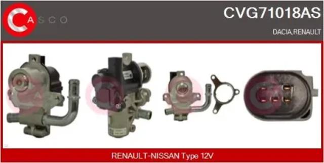 Клапан EGR CVG71018AS CASCO
