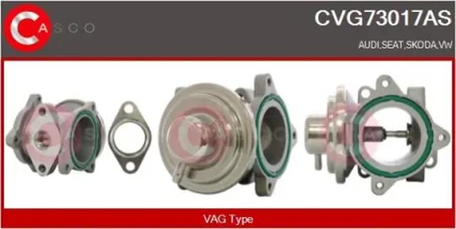 Клапан EGR CVG73017AS CASCO
