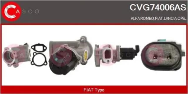 Клапан EGR рециркуляції газів CVG74006AS CASCO