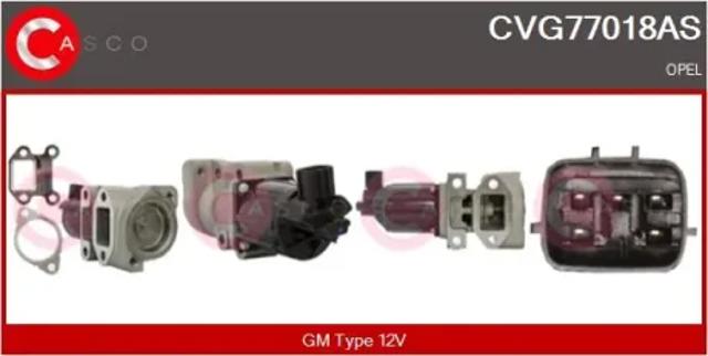 Клапан EGR, рециркуляції газів CVG77018AS CASCO