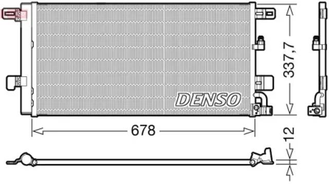 Конденсер DCN02001 DENSO