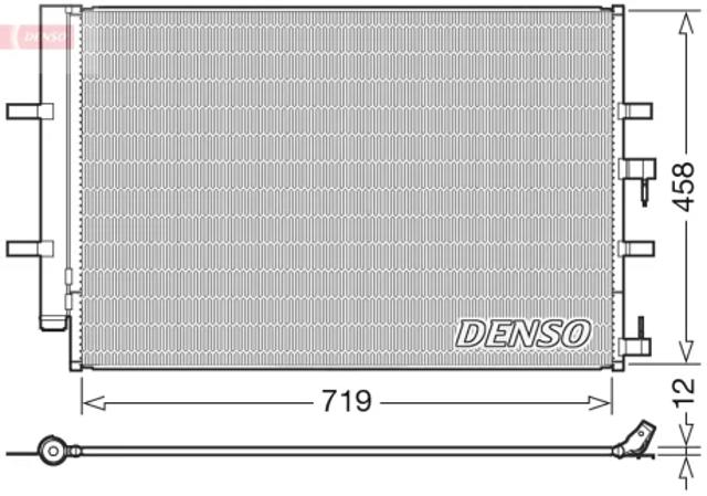 Конденсер DCN10036 DENSO