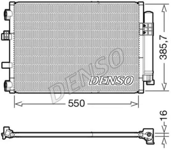 Конденсер DCN10043 DENSO