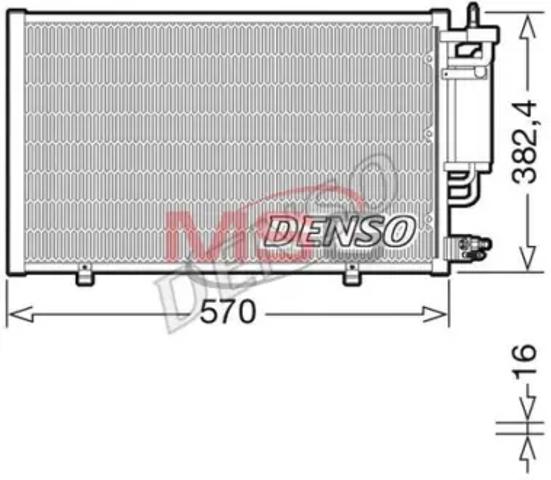 Конденсер DCN10051 DENSO