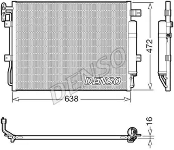 Конденсатор DCN14003 DENSO