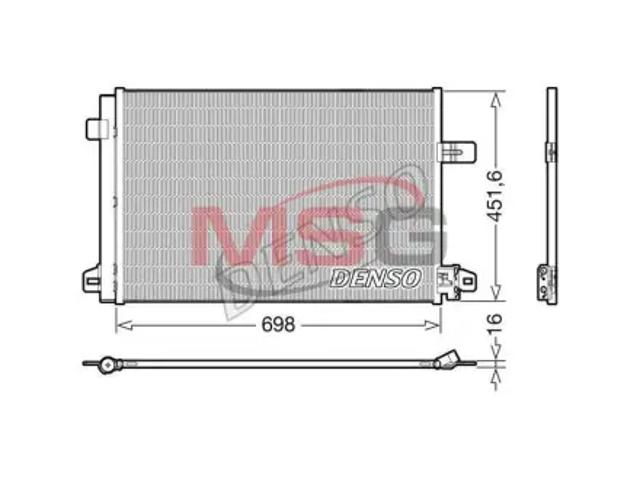 Конденсер DCN32028 DENSO