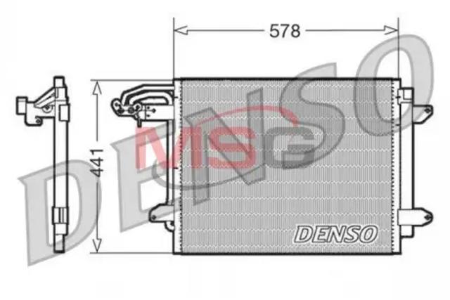 Радіатор охолодження кондиціонера DCN32030 DENSO