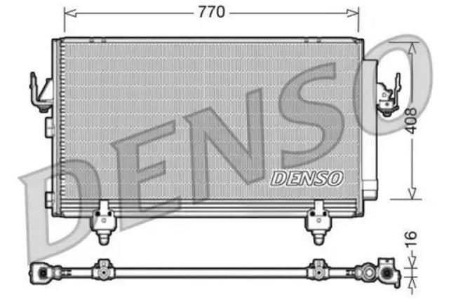 Конденсатор кондиціонера DCN50031 DENSO