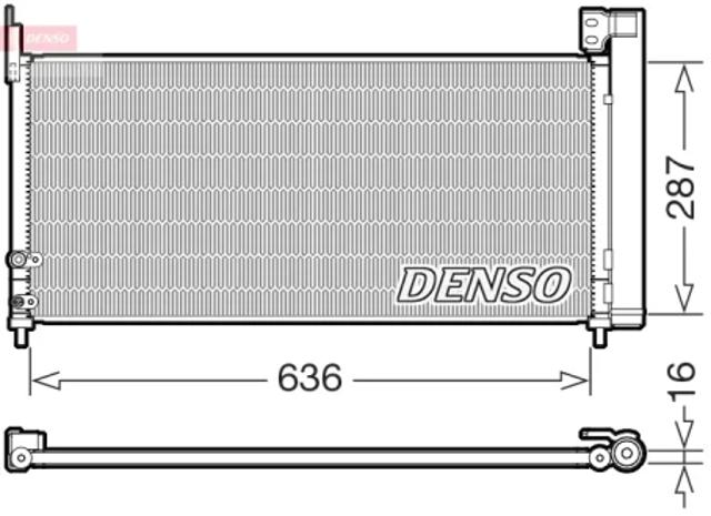 Конденсатор DCN50122 DENSO