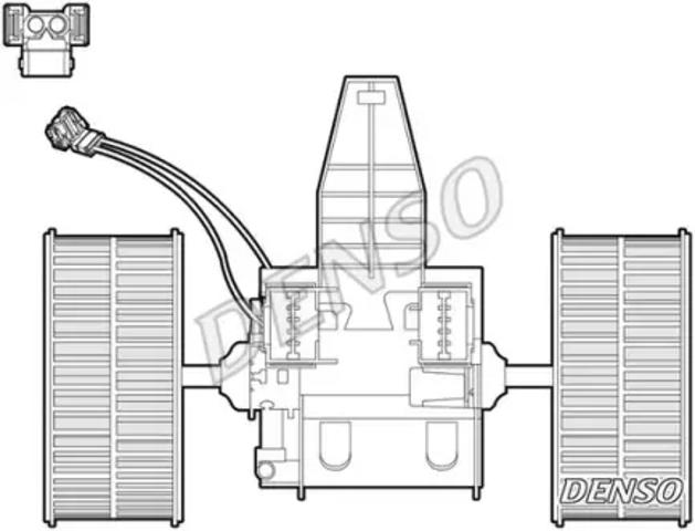 Моторчик пічки DEA05009 DENSO