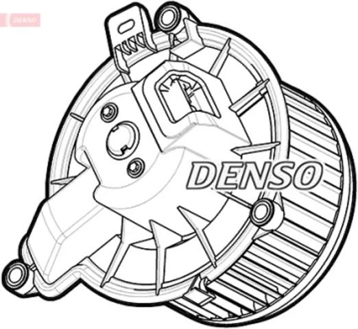 Моторчик пічки DEA12007 DENSO