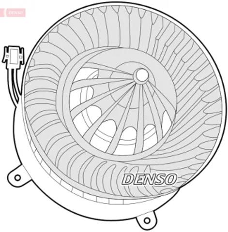 Вентилятор грубки DEA17012 DENSO