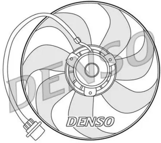Електровентилятор радіатора DER32001 DENSO