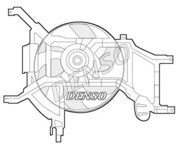 Електровентилятор охолодження DER37002 DENSO