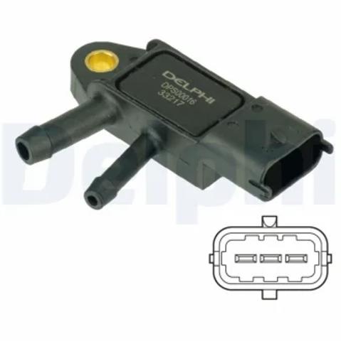 Датчик тиску вихлопних газів DPS00016 DELPHI