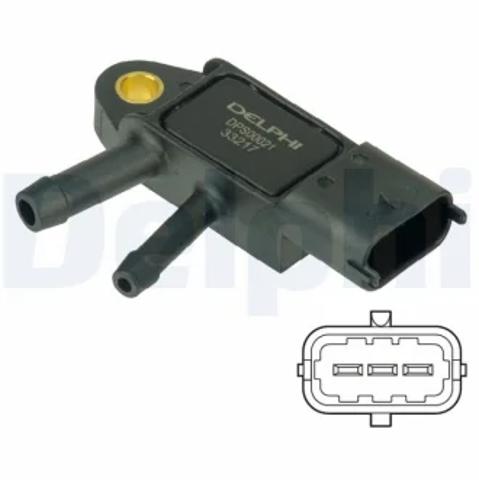 Датчик тиску вихлопних газів DPS00021 DELPHI
