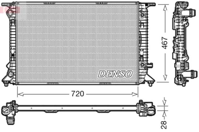 Система охолодження двигуна DRM02021 DENSO