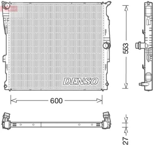 Радіатор основний DRM05008 DENSO