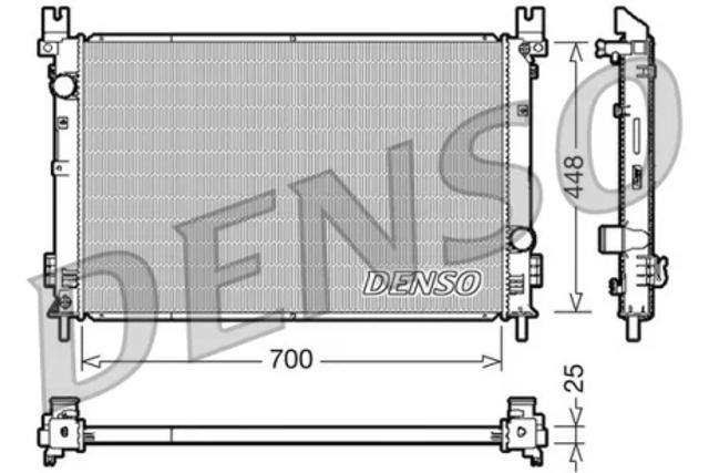 Система охолодження двигуна DRM06001 DENSO