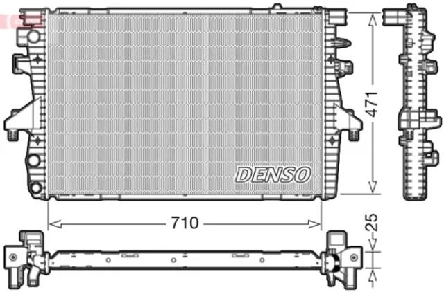 Радіатор основний DRM32039 DENSO