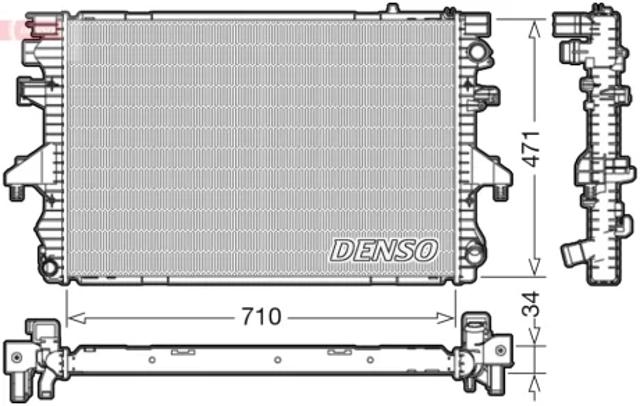 Радіатор DRM32040 DENSO