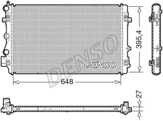 Радіатор основний DRM32051 DENSO