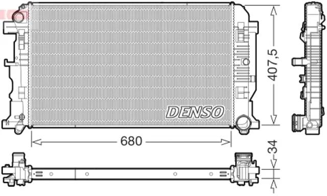 Радіатор DRM32053 DENSO