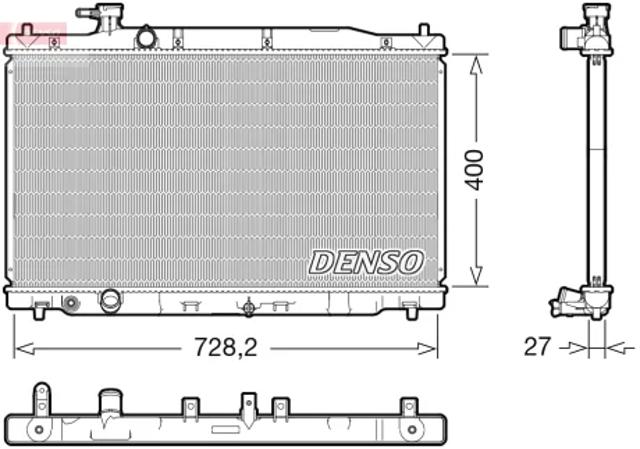 Система охолодження двигуна DRM40050 DENSO