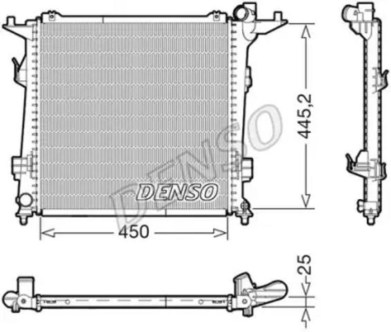 Система охолодження двигуна DRM43006 DENSO