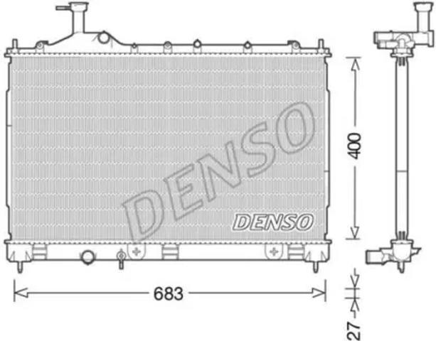 Радіатор основний DRM45038 DENSO