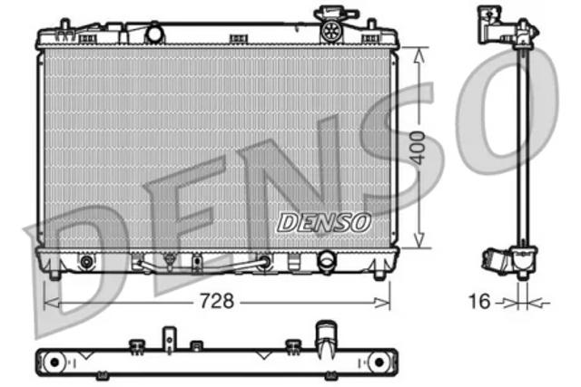 Система охолодження двигуна DRM50041 DENSO