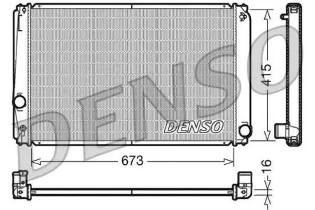 Радіатор охолодження DRM50051 DENSO