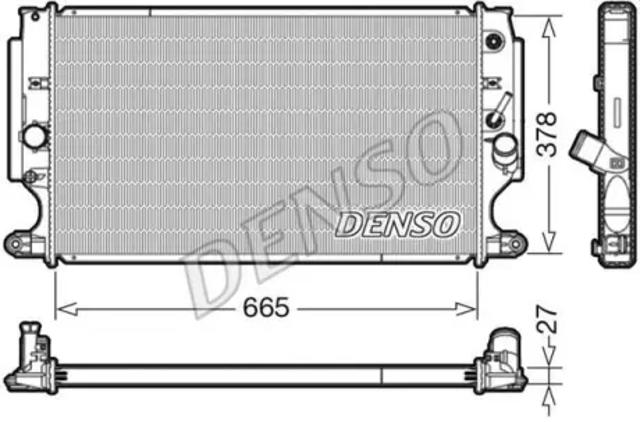 Система охолодження двигуна DRM50088 DENSO