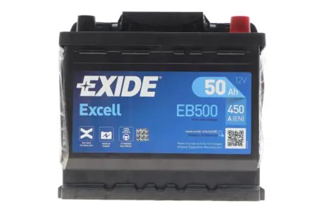 Автомобільна батарея EB500 EXIDE