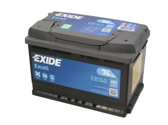 Акумулятор автомобільний EB740 EXIDE