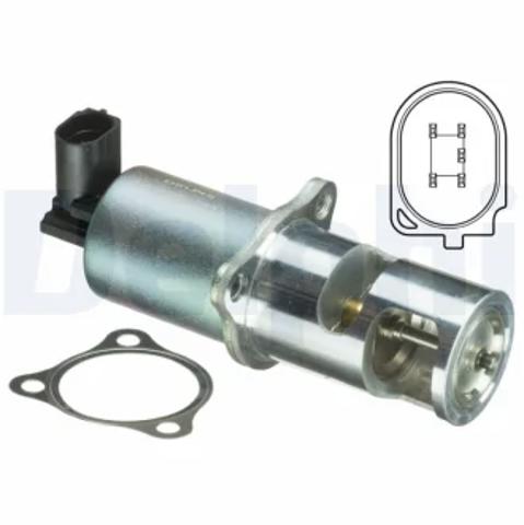 Клапан EGR рециркуляції газів EG1039812B1 DELPHI