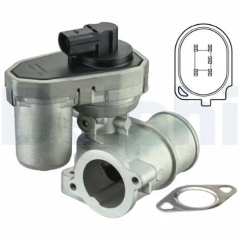 Клапан EGR, рециркуляції газів EG1041012B1 DELPHI