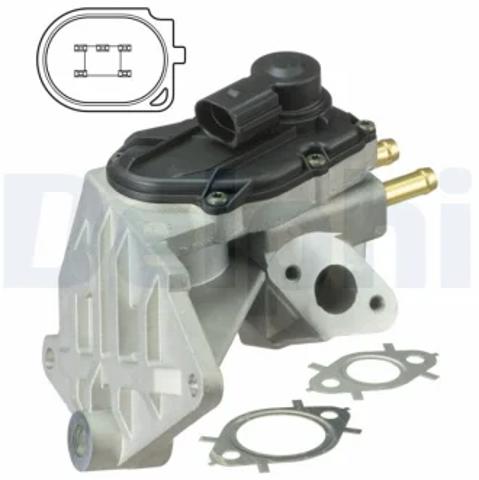 Прилади управління системи рециркуляції EG1042412B1 DELPHI