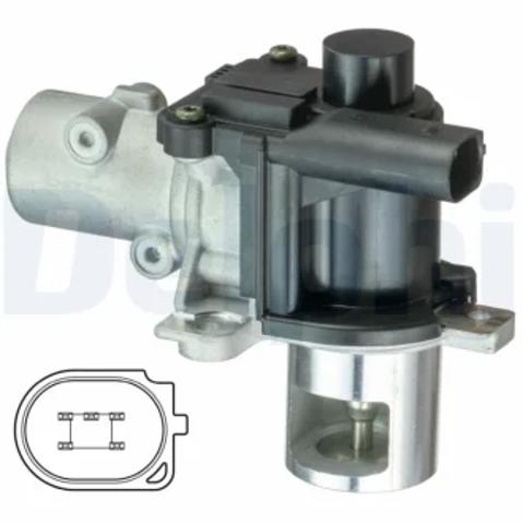 Клапан рециркуляції відпрацьованих газів EGR EG1042512B1 DELPHI