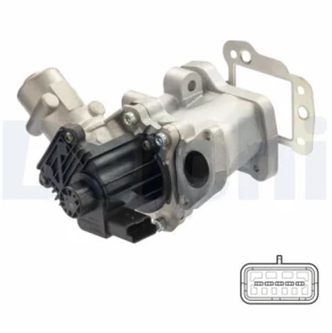 Клапан EGR, рециркуляції газів EG1043712B1 DELPHI