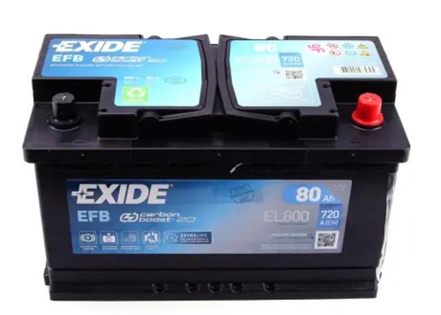 Батарея акумуляторна EL800 EXIDE