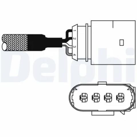 Лямбда датчик кисню ES1098112B1 DELPHI