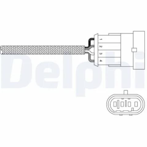 Лямбдазонд, датчик кисню ES2030212B1 DELPHI