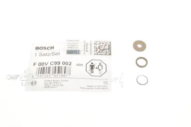 Ущільнююче кільце форсунок інжектора F00VC99002 BOSCH