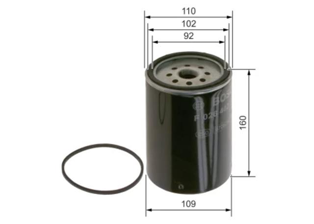 Фільтр паливний F026402269 BOSCH