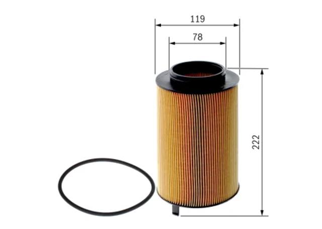 Фільтр масляний ДВЗ F026407330 BOSCH