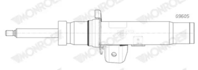 Амортизатор передньої підвіски G9605 MONROE