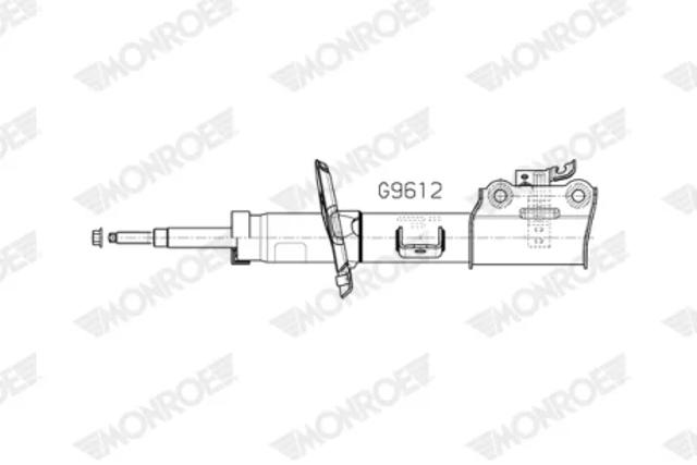 Амортизатор передньої підвіски, лівий G9612 MONROE