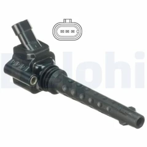 Котушка запалювання GN1052812B1 DELPHI