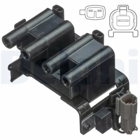Котушка запалювання GN1083712B1 DELPHI